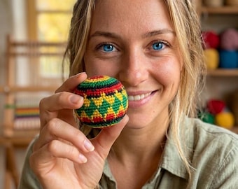 Assorted Colorful Hacky Sacks Pack of 5