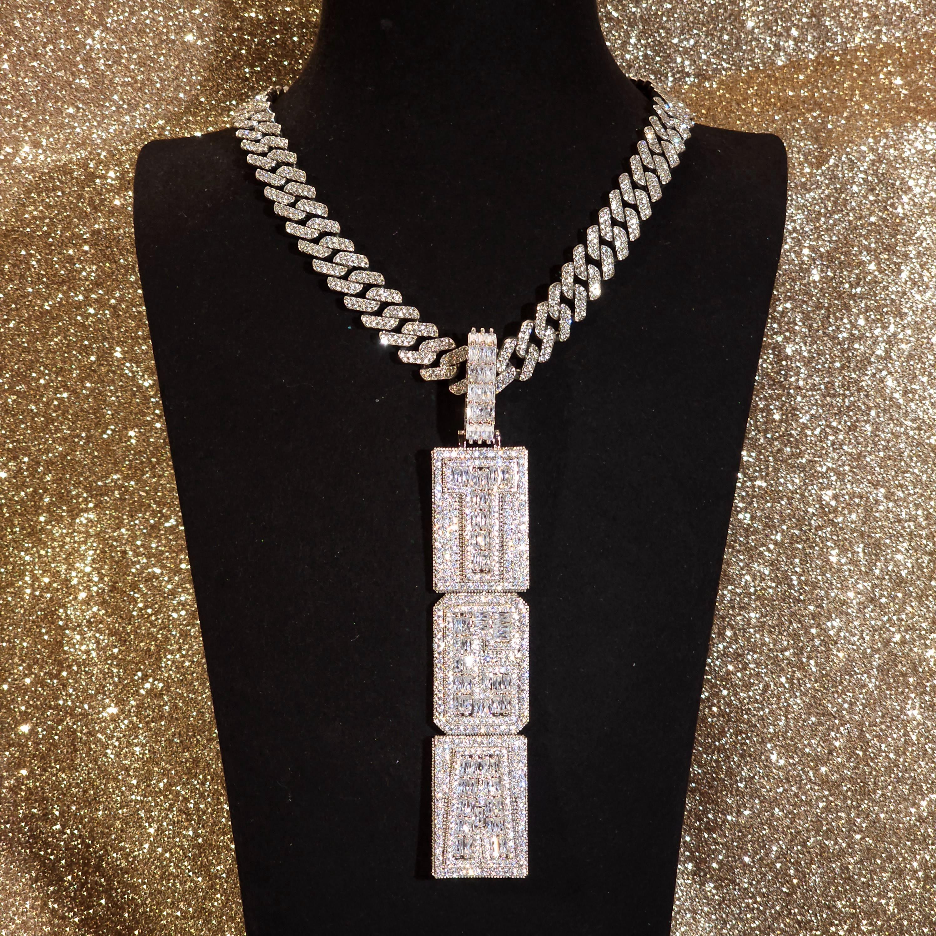 Iced out pendant - Etsy 日本