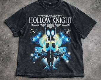 Hohler Ritter Vintage Shirt, Indie Spiel Grafik T-Shirt, Gaming Shirt, Hohler Ritter Hoodie Sweatshirt, Unisex Geschenk.