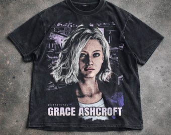 Resident Evil Requiem Grace Ashcroft T-Shirt, Horror Game Graphic Tee, Resident Evil Shirt, Zombie Survival Hoodie Sweatshirt, Unisex Gift
