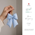 Puffy Bow Keychain Sewing Pattern | DIY Key Ring Template (PDF) | Beginner Friendly product logo