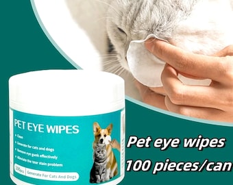 Reinigingsdoekjes voor ogen, oren en tanden | Vingerdoekjes hond/kat | Reinigingsdoekjes huisdierhygiëne | Benodigdheden voor oorverzorging en gebitsreiniging