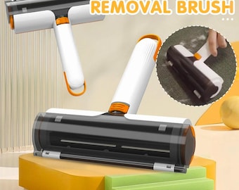 Rullo rimuovi peli riutilizzabile per animali domestici / Rullo autopulente per peli di cani e gatti / Rimuovi peli di animali domestici per mobili, vestiti e tappeti