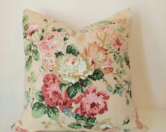 Lee Jofa Mayfield Pillow Cover, Althea Pillow, Bloomcore