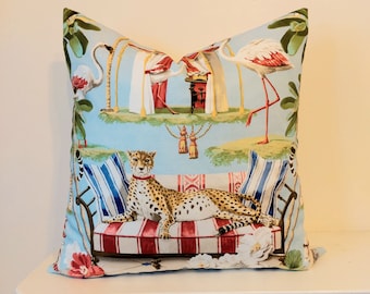 Night in India Chinoiserie Pillow Cover