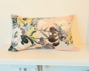 GP & J Baker Bird and Iris Pillow Cover