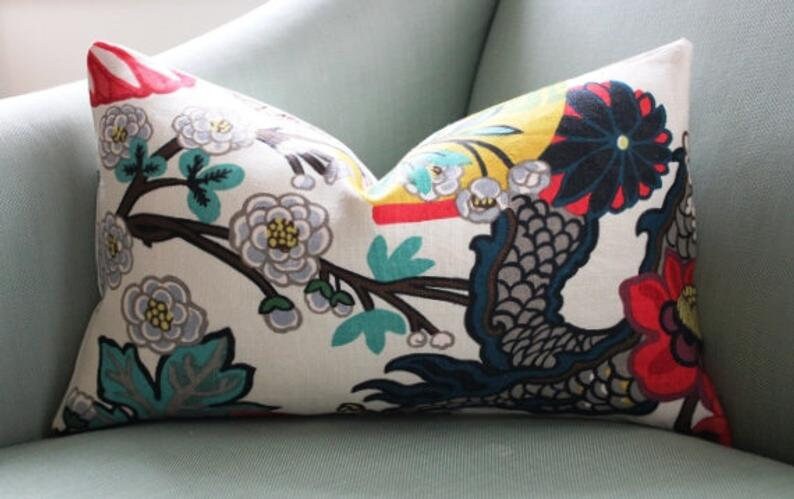 Schumacher Chiang Mai Pillow Cushion Covers