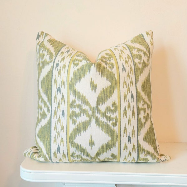 Rapallo Ikat Pillow Cover. Cowtan and Tout
