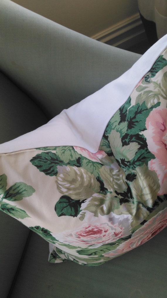 Rose Cummings Cabbage Rose Pillow Rose Cummings Cabbage Rose Pillow