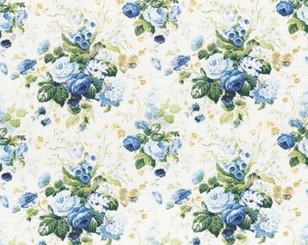 Sanderson Stapleton Park Pillow, English Floral Pillow, Floral Bouquet Pillow