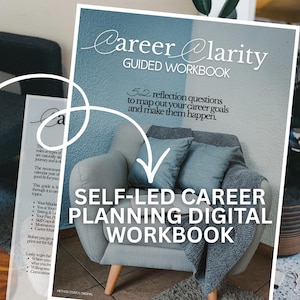 Career Clarity Workbook | 52 Guided Reflection Prompts (Digital Download)