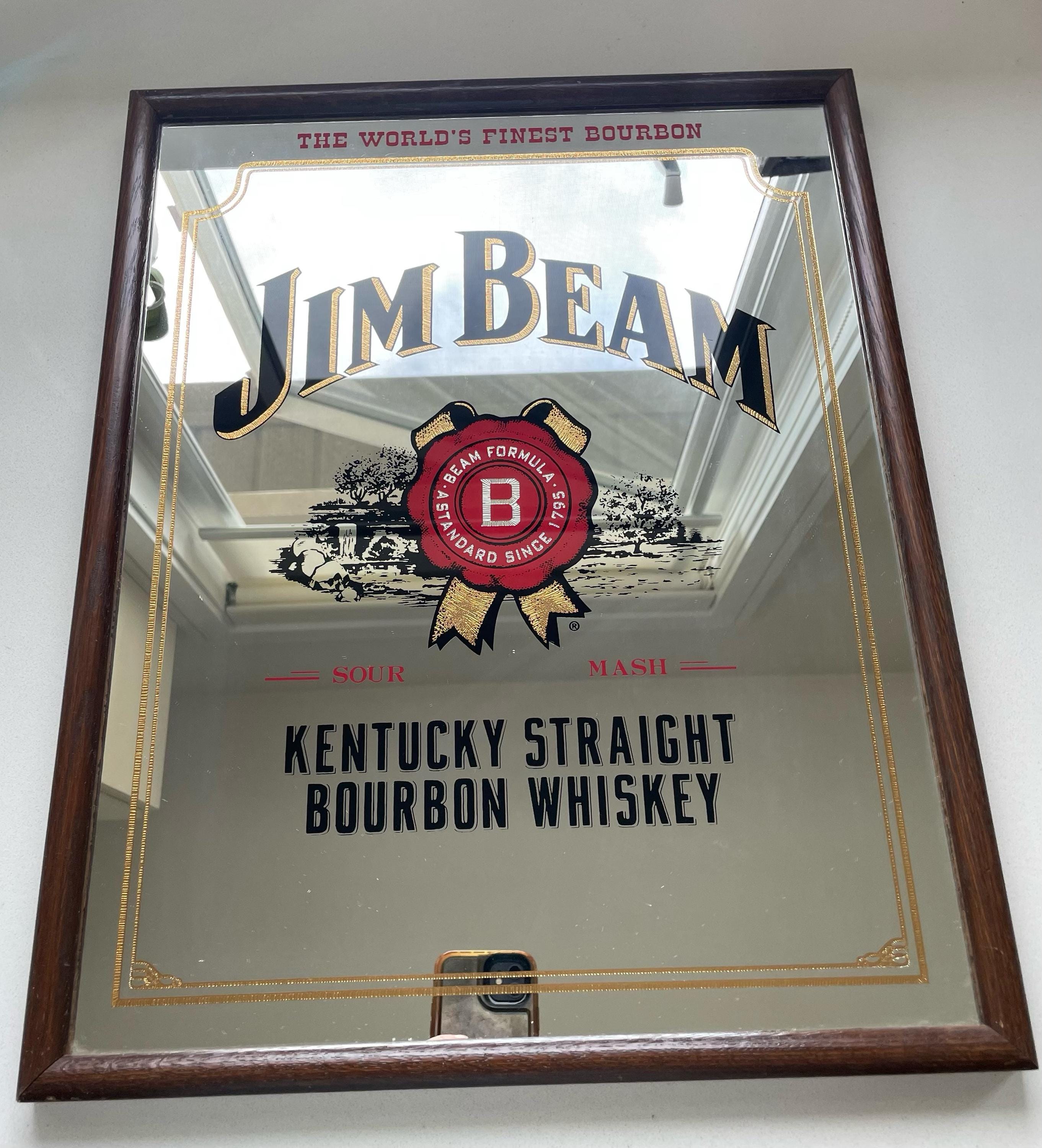 Jim Beam Mirror - Etsy