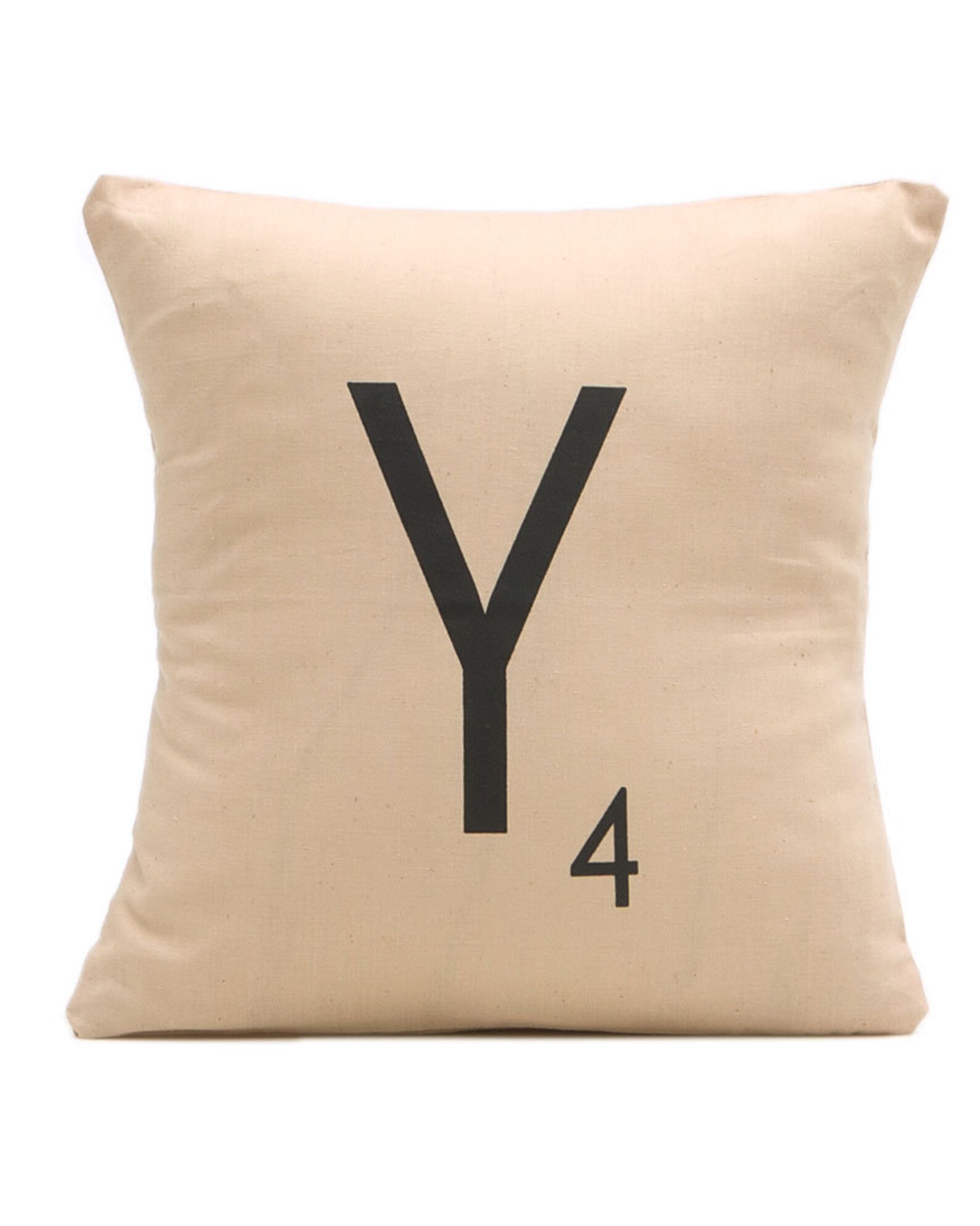 Personalized Initial SCRABBLE LETTER Pillow Cases Cushion Etsy