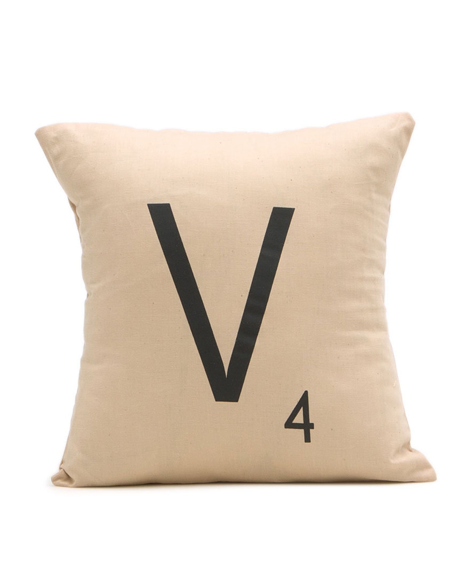Personalized Initial SCRABBLE LETTER Pillow Cases Cushion Etsy