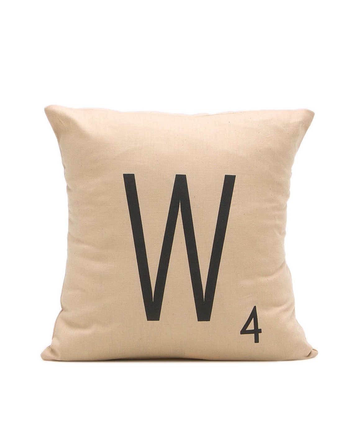 Personalized Initial SCRABBLE LETTER Pillow Cases Cushion Etsy