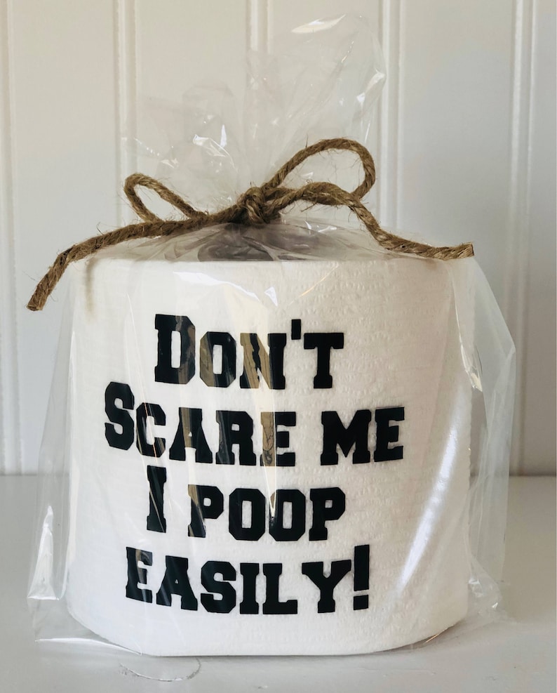 Bathroom Humor. Poop Gift. Gag Gift. Toilet Paper Gift. Best Etsy
