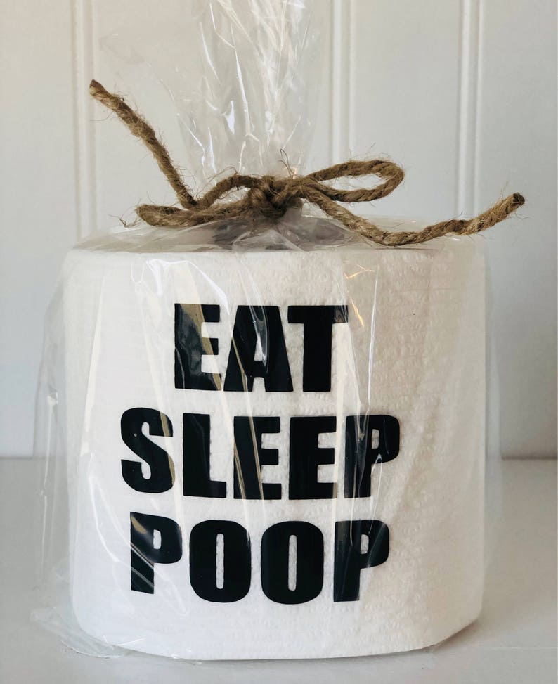 Bathroom Humor. Poop Gift. Gag Gift. Toilet Paper Gift. Best Etsy