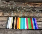 Painted Mason Jars~You choose your color and Jar and I will take care of the rest~Custom Jar Order~Weddings~Birthday~Home Decor~Teacher gift
