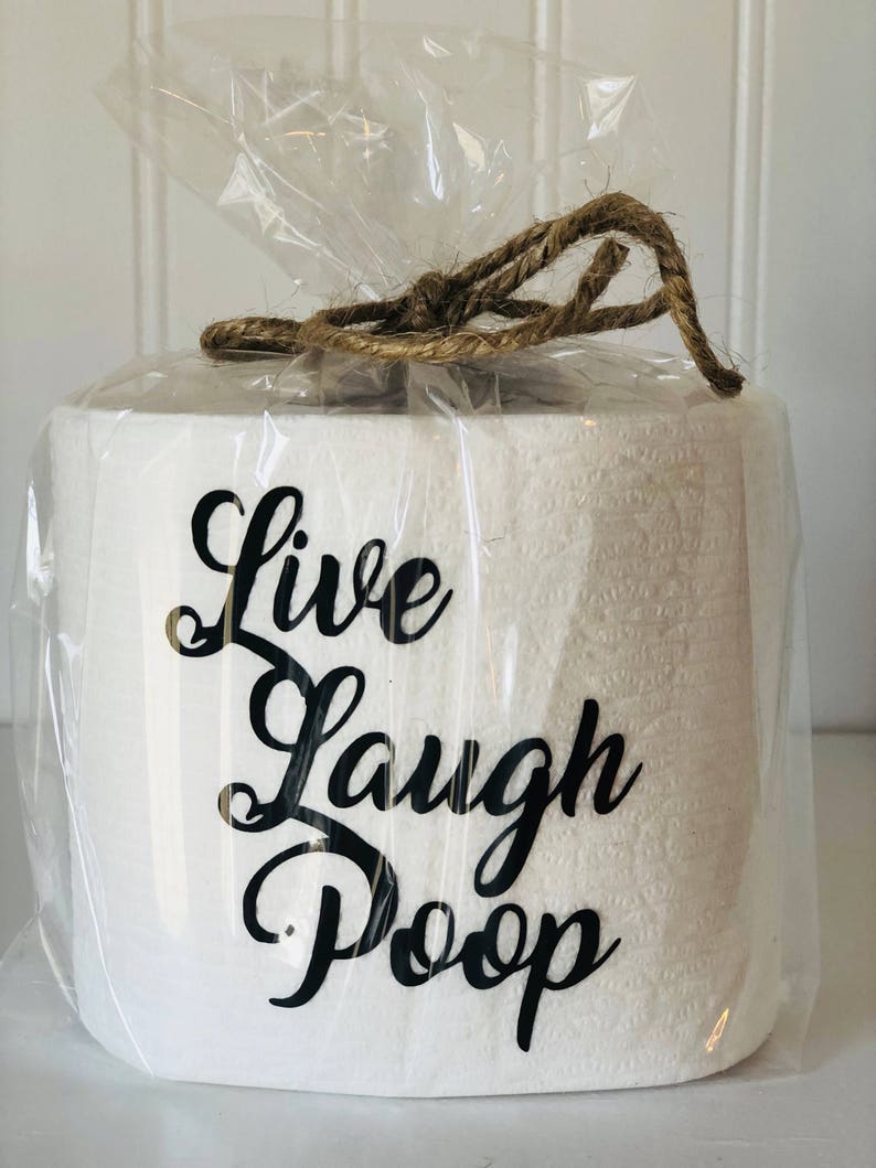 Bathroom Humor. Poop Gift. Gag Gift. Toilet Paper Gift. Best Etsy