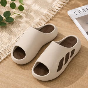 Sandales EVA, claquettes unisexes effet nuage, chaussures de douche antidérapantes, pantoufles de plage et de piscine, claquettes d'intérieur, sandales légères pour couples, cadeaux d'été !