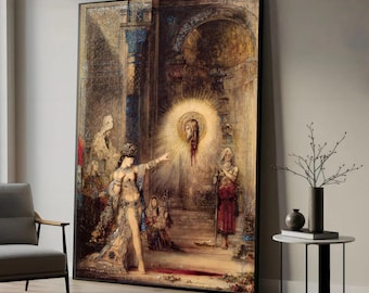 Historic Royal Court Scene, Dramatic Middle Eastern Palace Canvas Print, Living Room