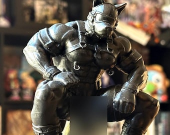 Kinky Puppy Mask Bara Figure – Leather Fetish Gay Fantasy Hunk