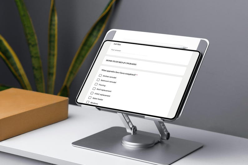 Questionnaire Header Image Pre-listing Questionnaire | Google Form Template + Canva Headers ...