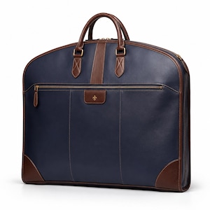 Borsa porta abiti in pelle personalizzata, custodia per abiti in pelle pieno fiore, borsa porta abiti da viaggio, borsa porta abiti da matrimonio, regalo di lusso per uomo, borsa porta abiti in pelle