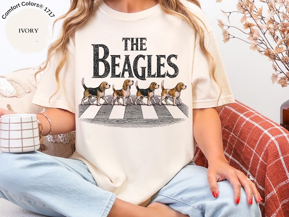 The Beagles Shirt – Abbey Road Beagle Parody Tee, Dog Lover Gift