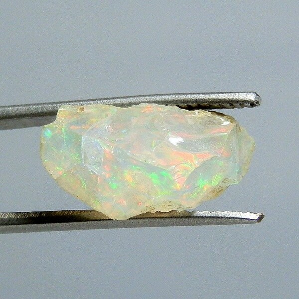 6.00 carat Opal Loose Rough Specimen Lots of Color Flash Display Collectible or Lapidary Supply DanPickedMinerals