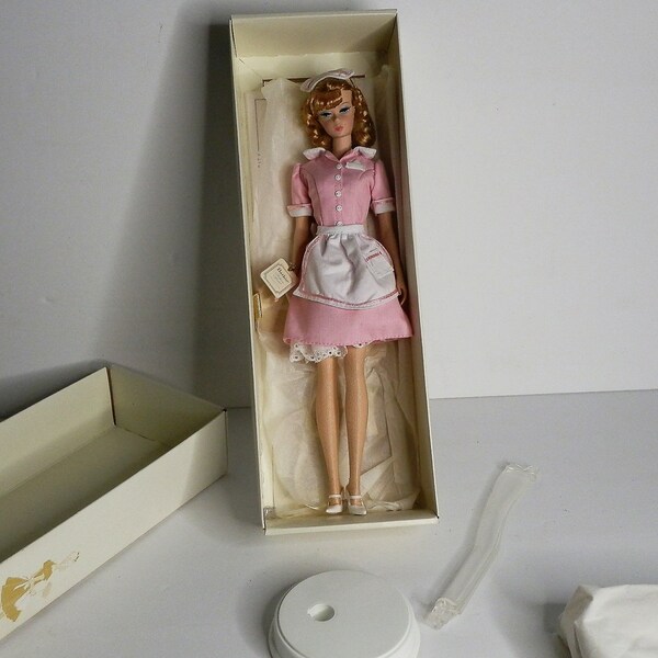 Original The Waitress Barbie Doll, with box and paperwork. A scarce Collectible.