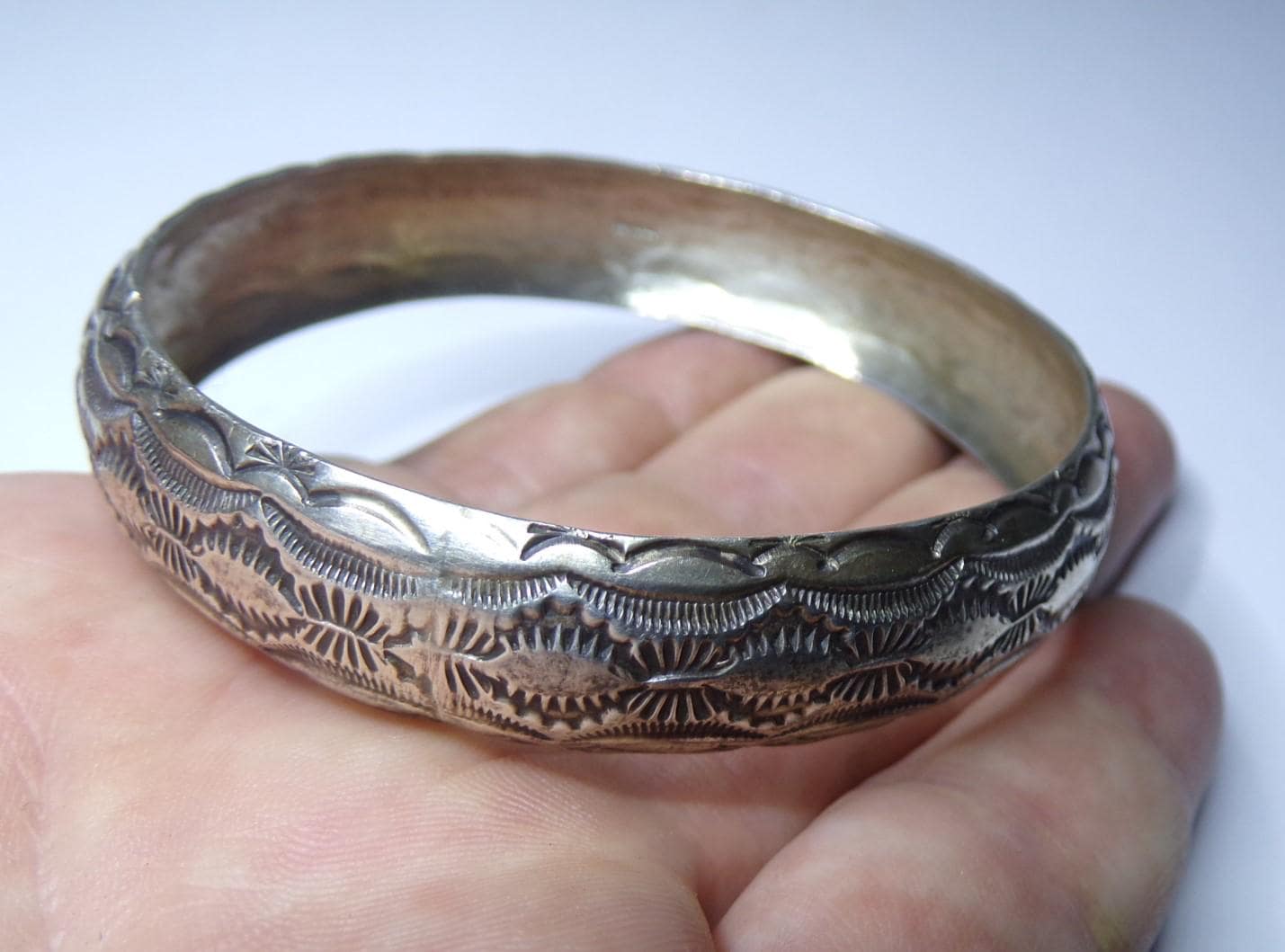 アクセサリー indian jewelry navajo bangle Indian Jewelry『Navajo Ben Tahe Bangle』 – Reggieshop