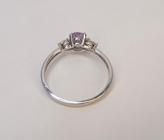 10k White Gold and CZ Engagement ring. Size 7. By… - image 7