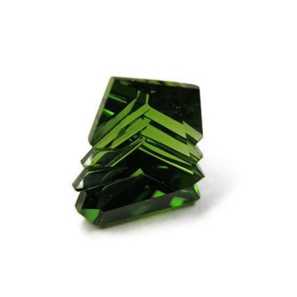 Reservado... Por favor, no compre... Cromo Diopsido Fantasty corte Gemstone. 2.37 color verde oscuro de CT.