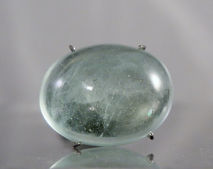Loose Gemstone Beryl 14.5 Carat Light Green Translucent Beryl Etsy