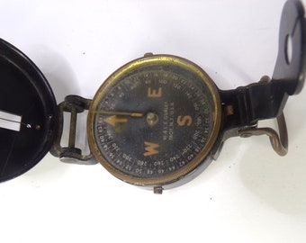 WWII era Compass by W & L.E. Gurley, Troy NY.