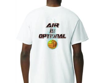 Camiseta de waterpolo con diseño "El aire es opcional"