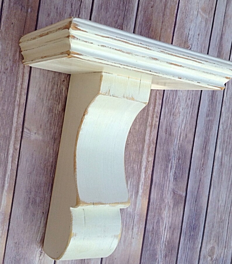 Large Corbel Wood French Country Shelf Victorian Cottage Etsy UK