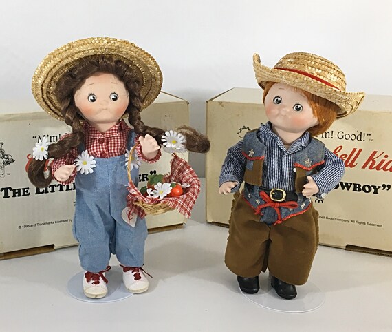 campbell soup porcelain dolls