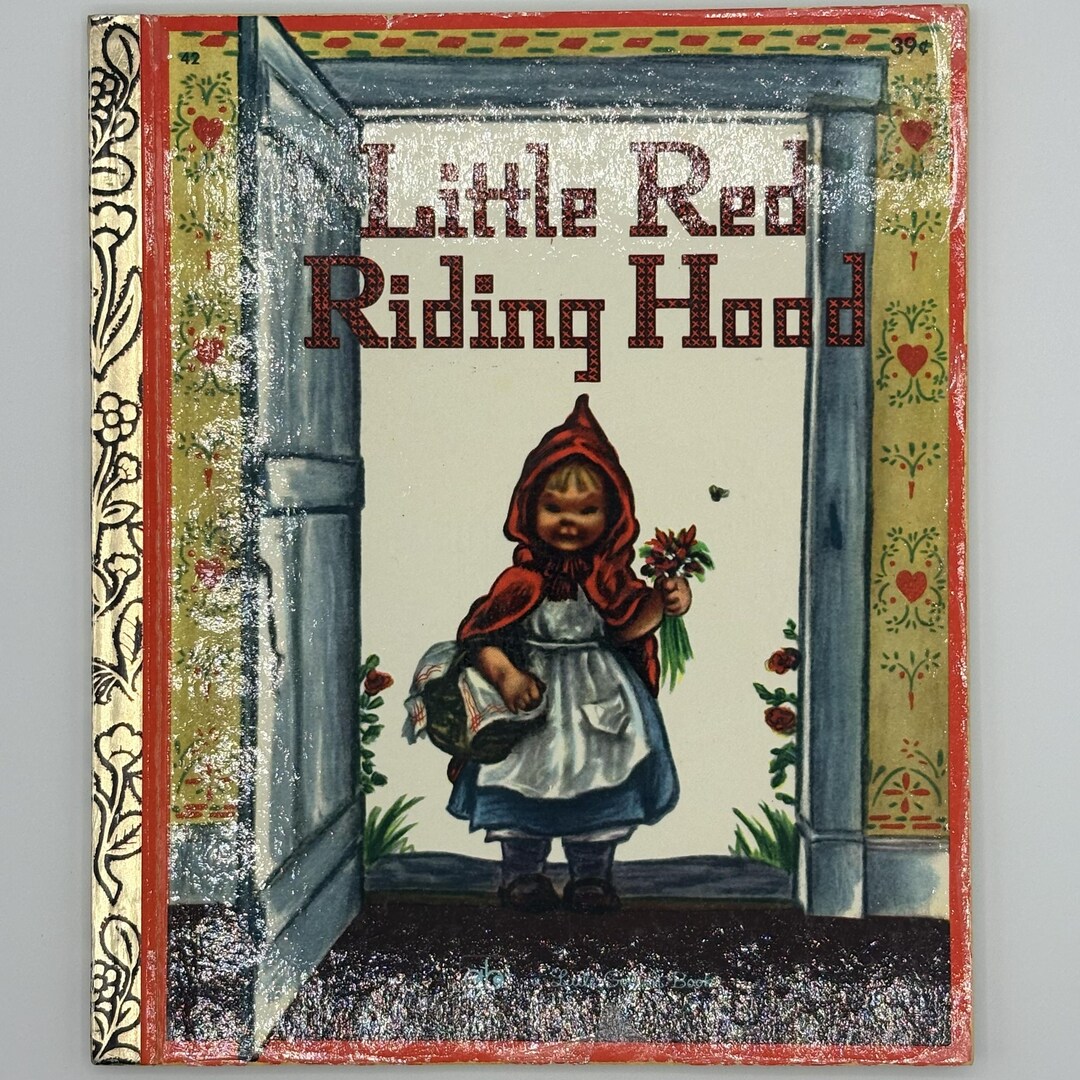 Vintage Little Golden Book - Little Red Riding Hood - 1973 - Classic - Etsy