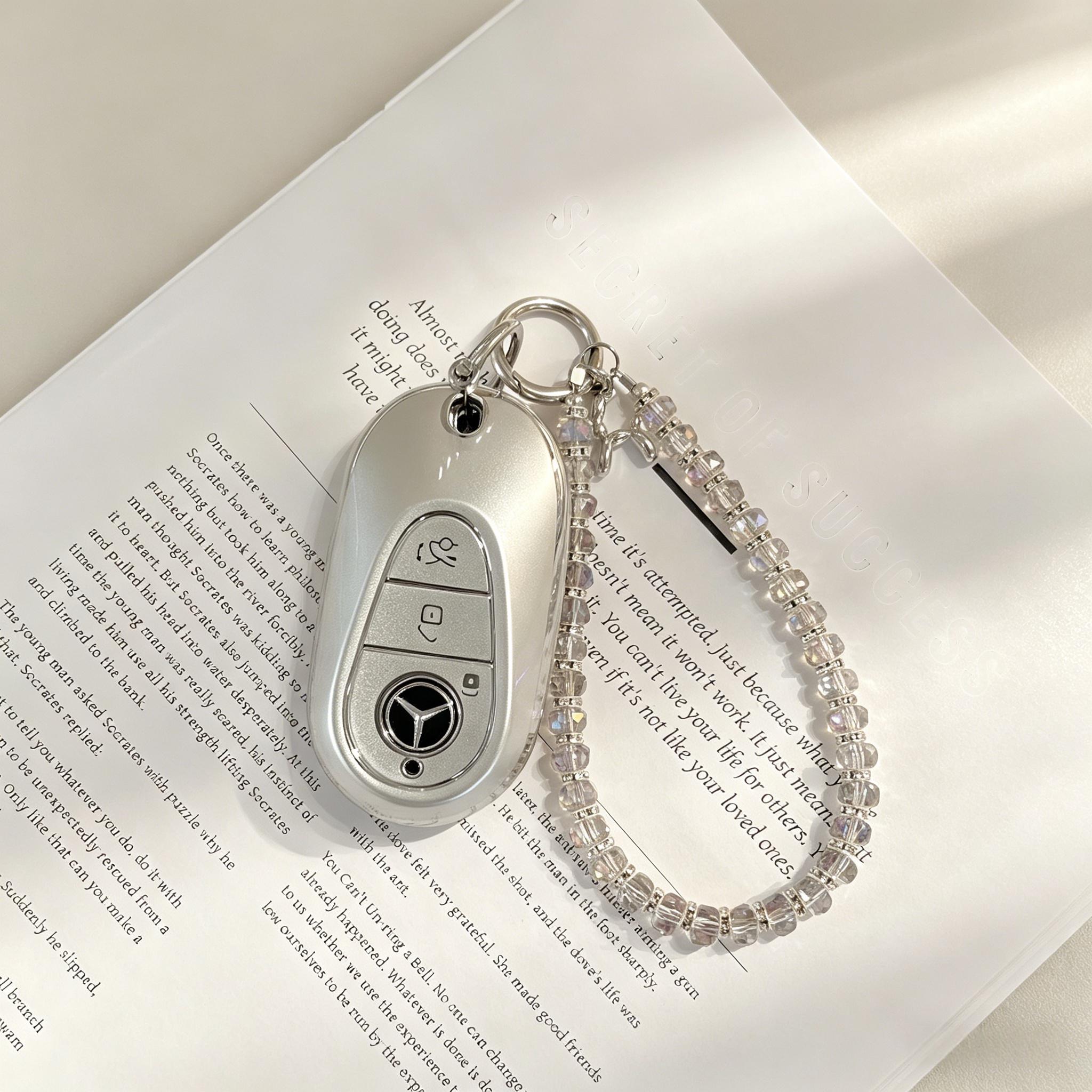 Mercedes-benz AMG Key Fob Cover With Keychain, Premium Protective Key ...