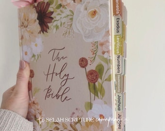 Loaded Bible with Tabs | Handwritten Notes, Christian Study Bible
