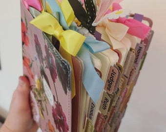 NIV Preloaded Bible | Floral Large Print | Handwritten Notes, Christian Gift