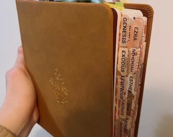 Biblia de estudio ESV / Biblia con notas precargadas, pestañas y espacio para notas manuscritas