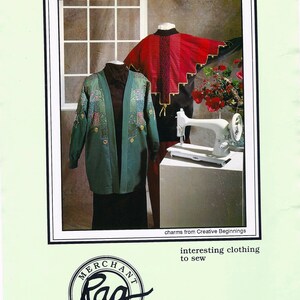 Baubles & Bangles Jacket from Merchant Rag - Designed by Jill Abeloe Mead 1991 UNCUT Like NEW Condition