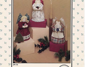 Jenny Wren Ltd, #JW-36 Sempre un angelo Angelo da 20 cm per albero o tavolo - per ogni stagione - Angelo di campagna, Angelo vittoriano, Angelo tradizionale