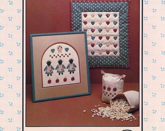 Jenny Wren, Ltd. - Plantation Sampler Inclusief voorgesneden sjabloon en instructies voor sampler, poppenquilt en tas.  ONBESNEDEN PATROON Nieuwstaat