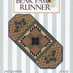 Thimbleberries Pattern with TWO Color Profiles by Lynette Jensen for Lodge & Lakeside 2nd Quarter 24"x52" This is Two in One pattern NEW