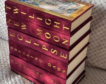 Twilight, New Moon, Eclipse by Stephenie Meyer Rebind Special Edition