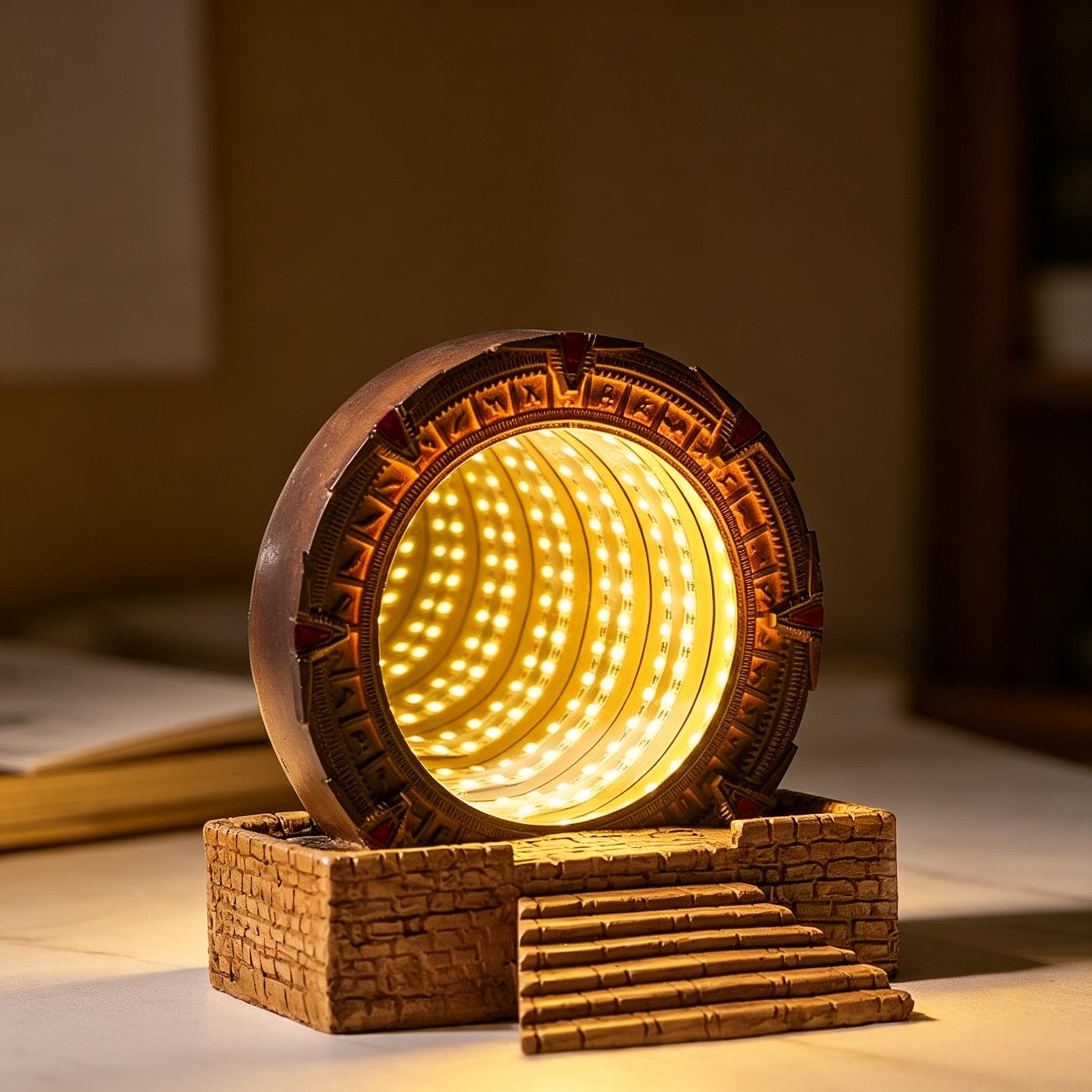 Infinity mirror table - Etsy 日本